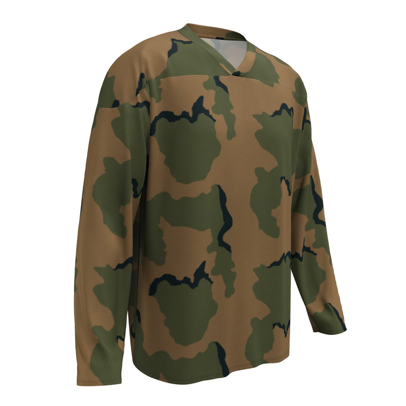Coffee Stain Mountain CAMO Unisex Hockey Fan Jersey