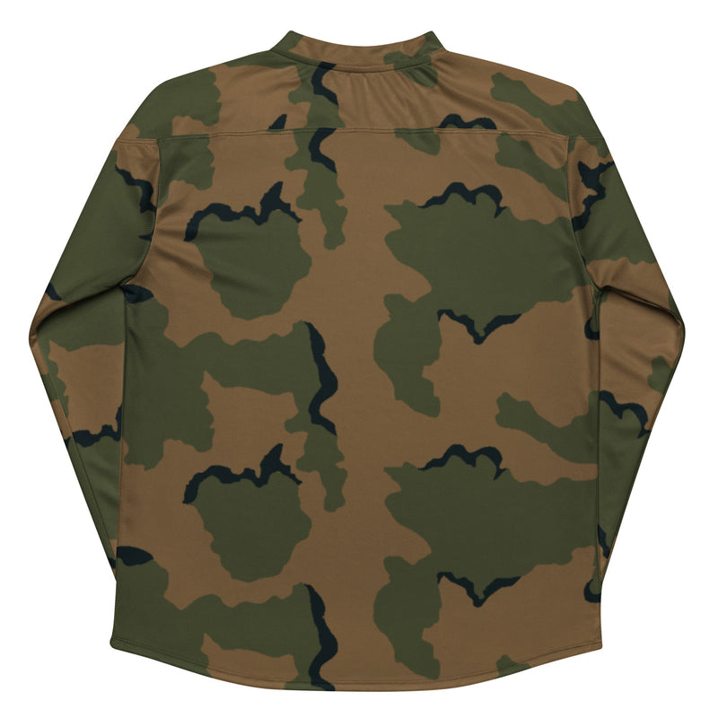 Coffee Stain Mountain CAMO Unisex Hockey Fan Jersey