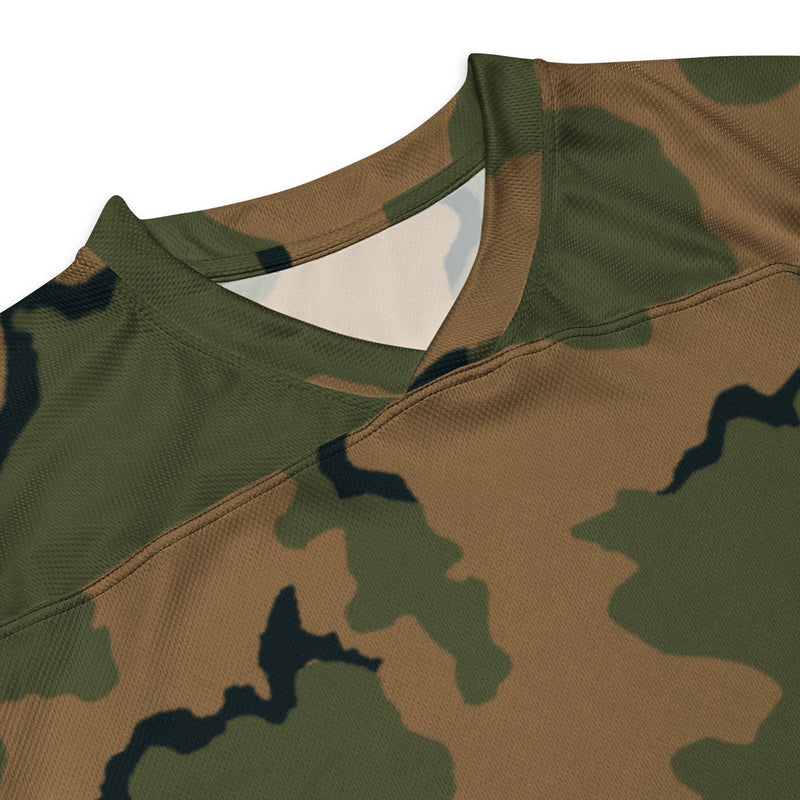 Coffee Stain Mountain CAMO Unisex Hockey Fan Jersey