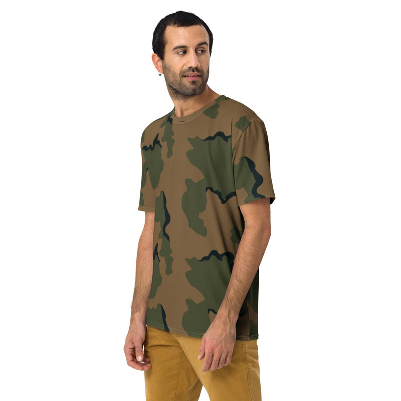 Coffee Stain Mountain CAMO Mens T-Shirt
