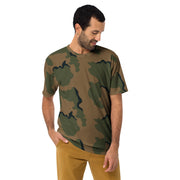 Coffee Stain Mountain CAMO Mens T-Shirt