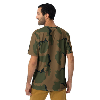 American Coffee Stain Mountain CAMO Mens t-shirt - T-Shirts