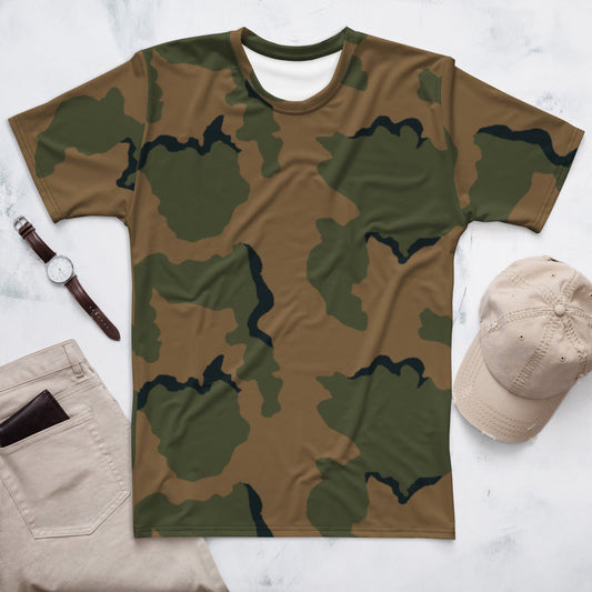 American Coffee Stain Mountain CAMO Mens t-shirt - XS - T-Shirts