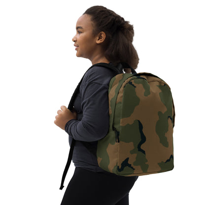 American Coffee Stain Mountain CAMO Minimalist Backpack - Backpacks