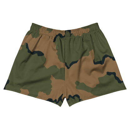 American Coffee Stain Mountain CAMO Unisex Athletic Shorts