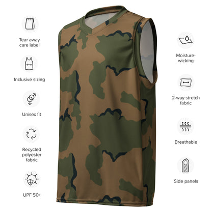 American Coffee Stain Mountain CAMO unisex basketball jersey - Basketball Jerseys