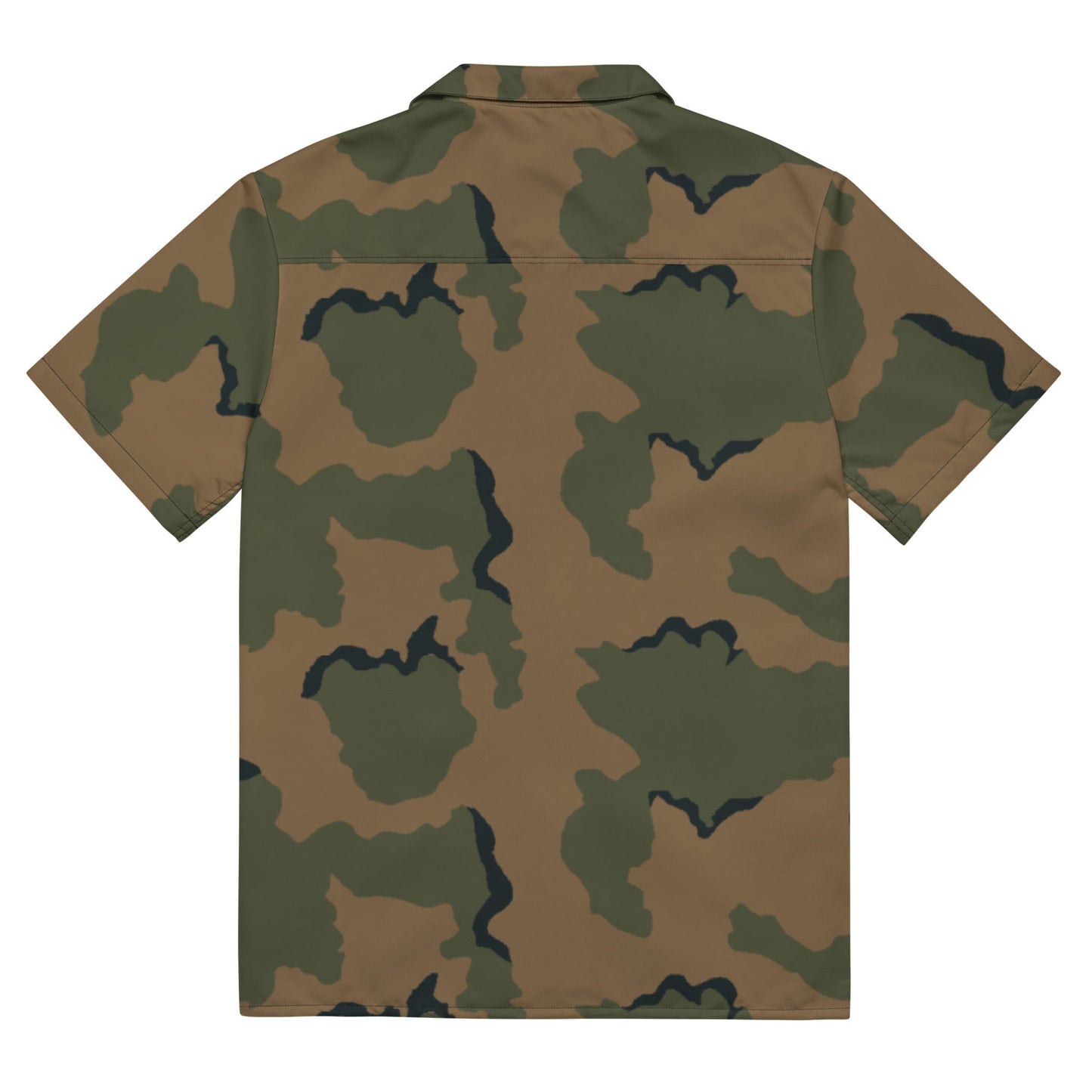 American Coffee Stain Mountain CAMO Unisex button shirt - Button Shirts