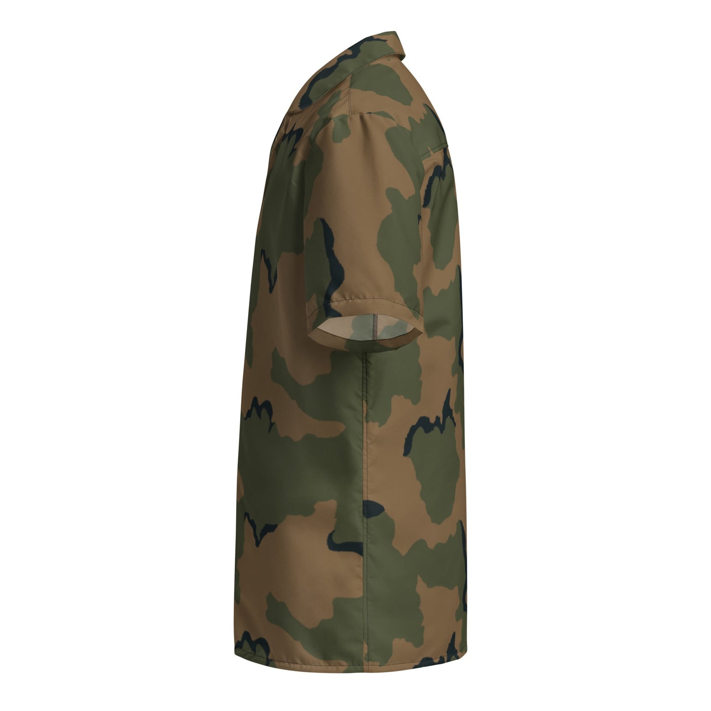 American Coffee Stain Mountain CAMO Unisex button shirt - Button Shirts