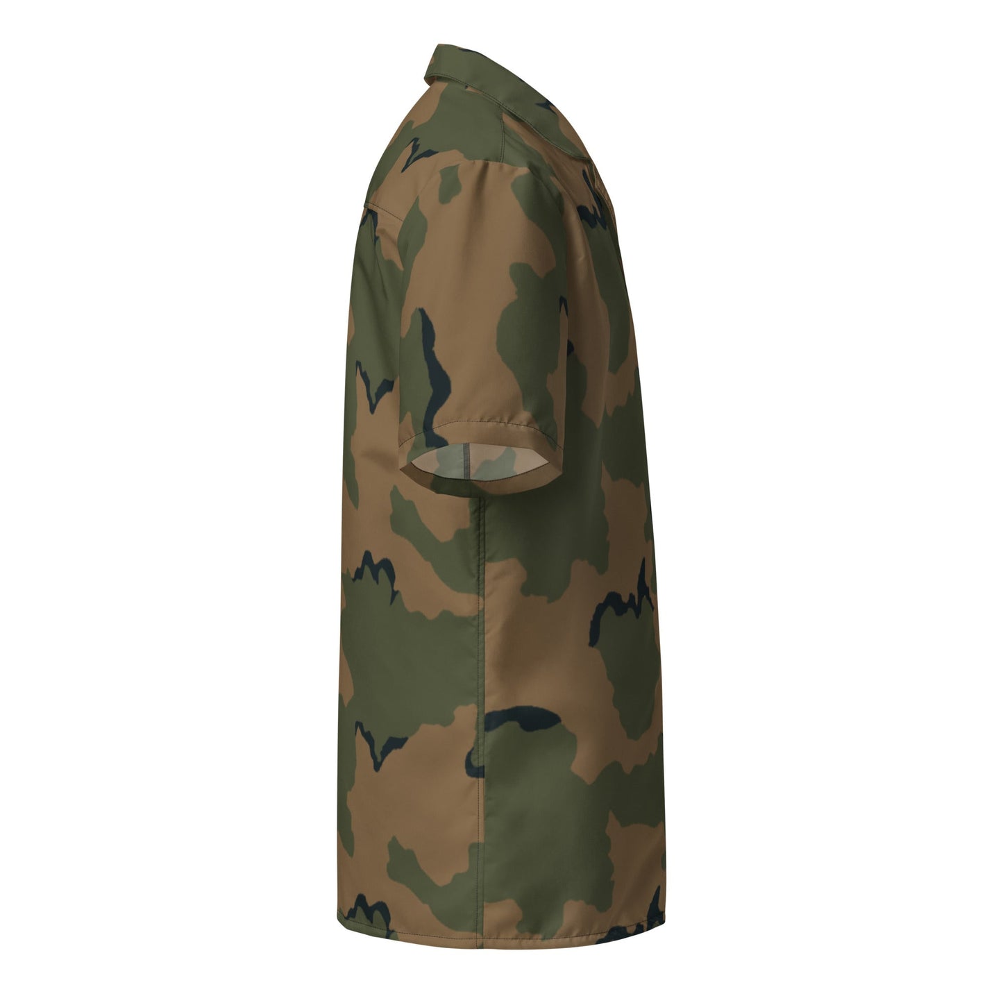 American Coffee Stain Mountain CAMO Unisex button shirt - Button Shirts