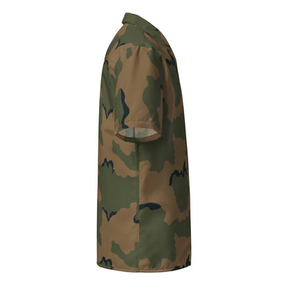 American Coffee Stain Mountain CAMO Unisex button shirt - Button Shirts