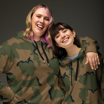 American Coffee Stain Mountain CAMO Unisex Hoodie - Hoodies