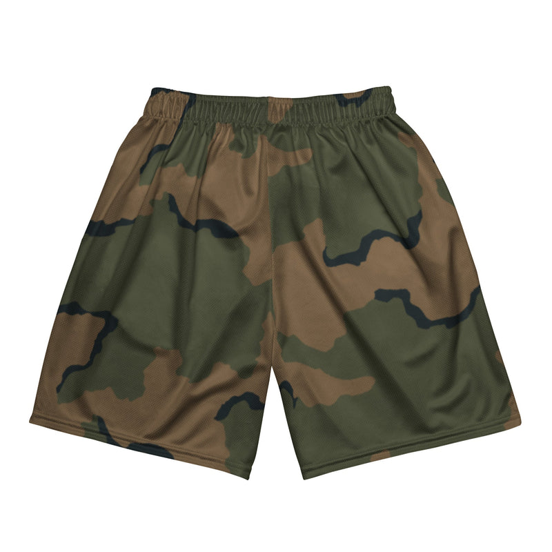 Coffee Stain Mountain CAMO Unisex Mesh Shorts
