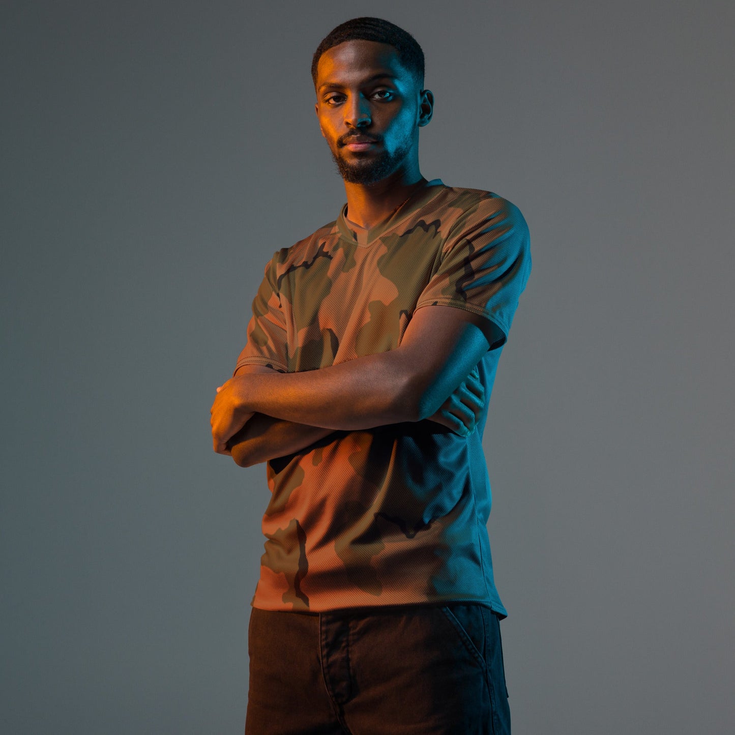 American Coffee Stain Mountain CAMO unisex sports jersey - Sports Jerseys