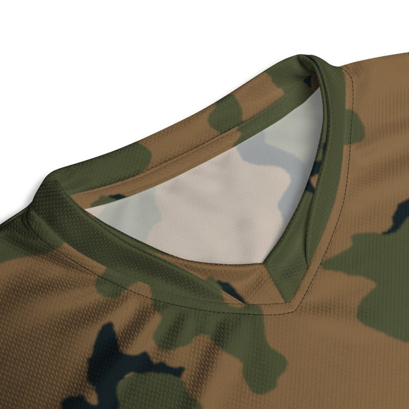 Coffee Stain Mountain CAMO Unisex Sports Jersey