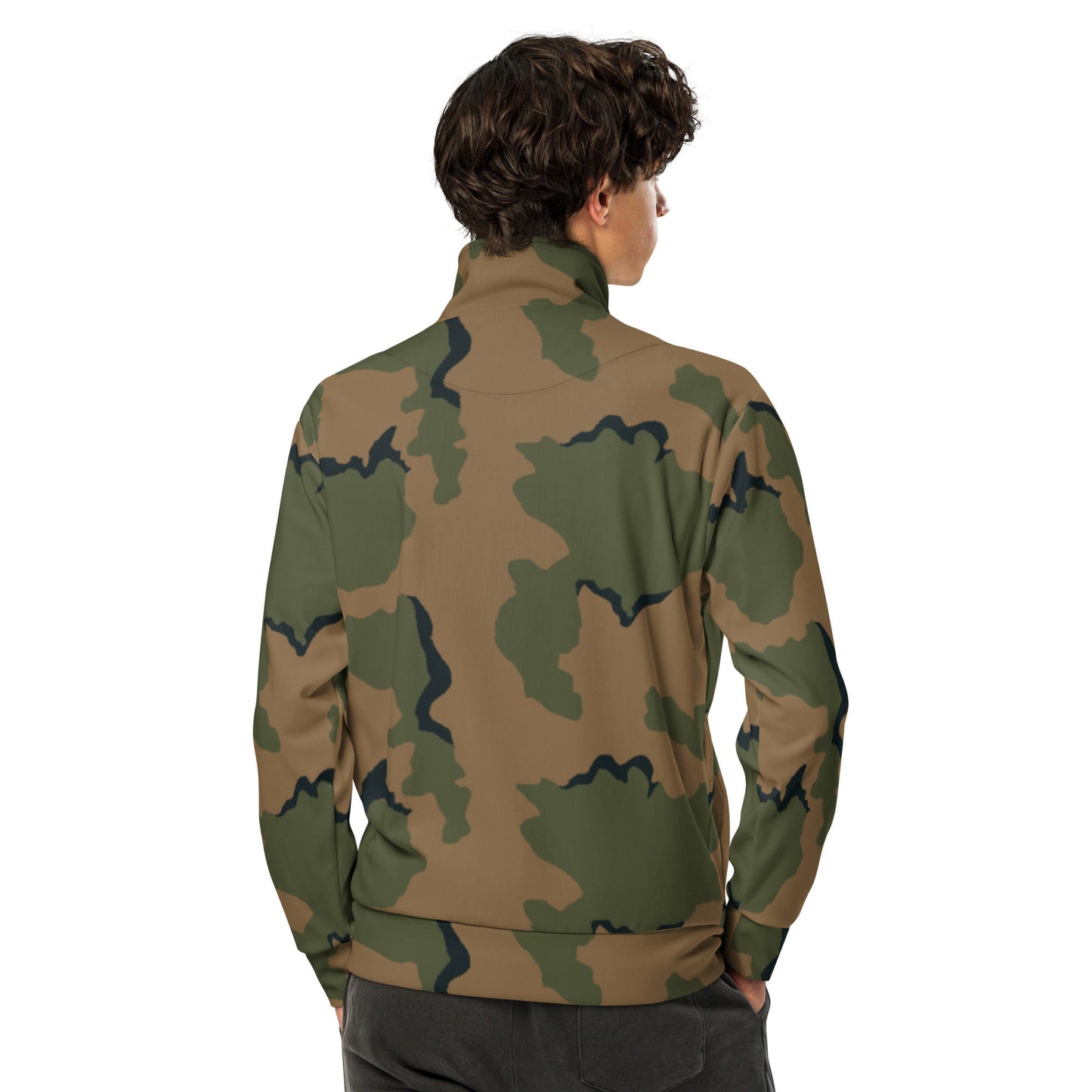 American Coffee Stain Mountain CAMO Unisex track jacket - Track Jackets