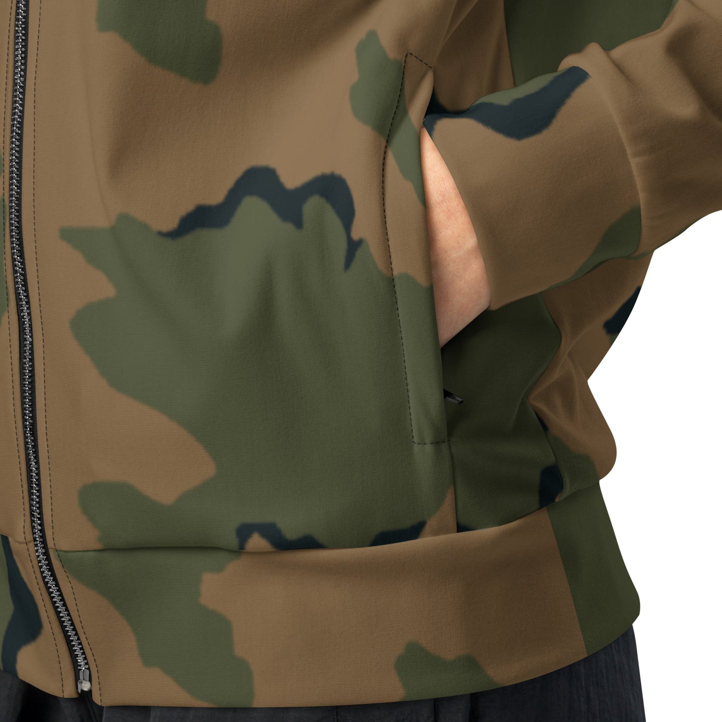 American Coffee Stain Mountain CAMO Unisex track jacket - Track Jackets