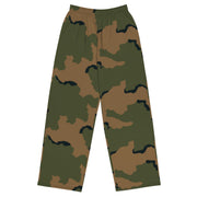 Coffee Stain Mountain CAMO Unisex Wide-Leg Leisure Pants - 2XS