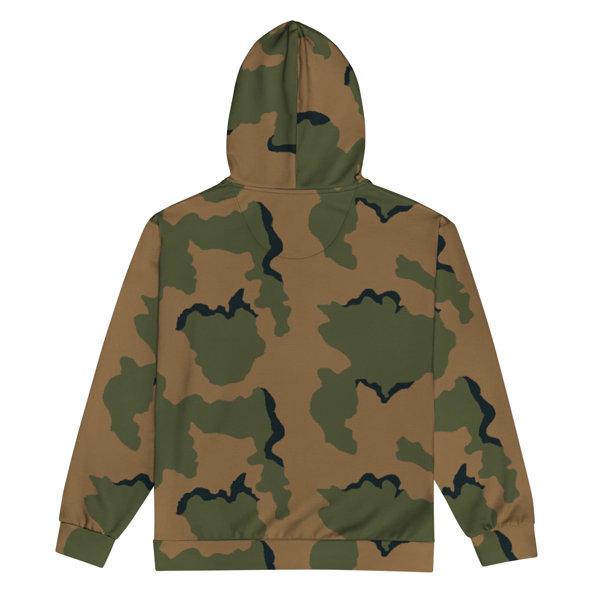 American Coffee Stain Mountain CAMO Unisex zip hoodie - Zip Hoodies