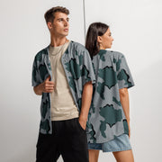 Coffee Stain Urban CAMO Unisex Baseball Jersey - 2XS