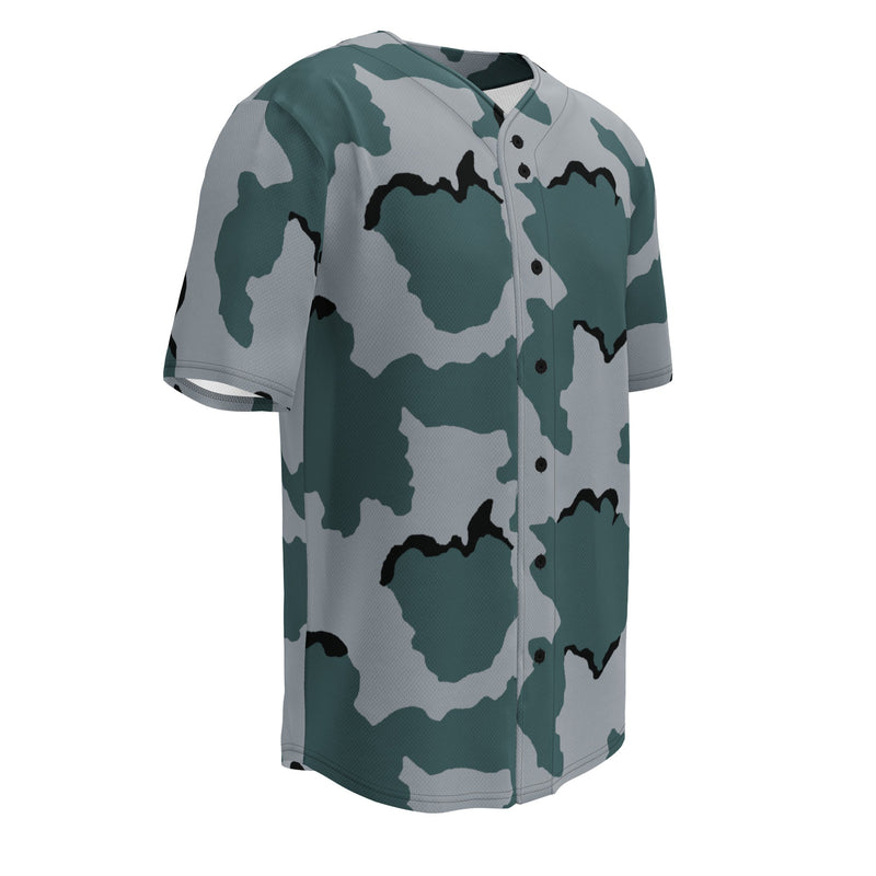 Coffee Stain Urban CAMO Unisex Baseball Jersey