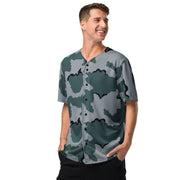 Coffee Stain Urban CAMO Unisex Baseball Jersey