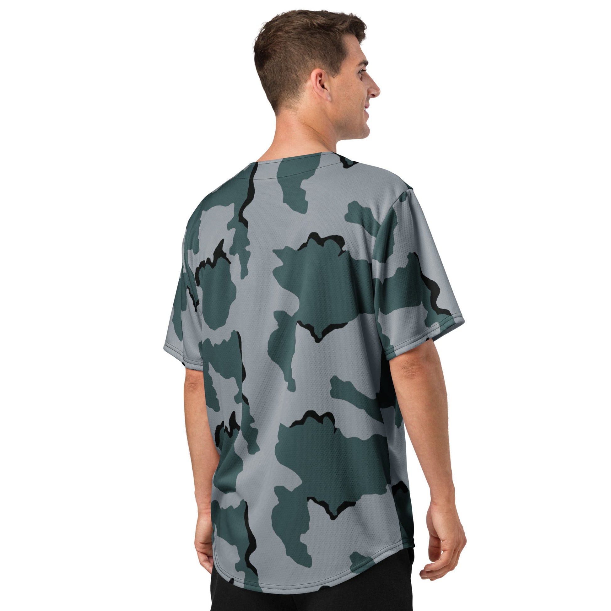 American Coffee Stain Urban CAMO baseball jersey - Baseball Jerseys