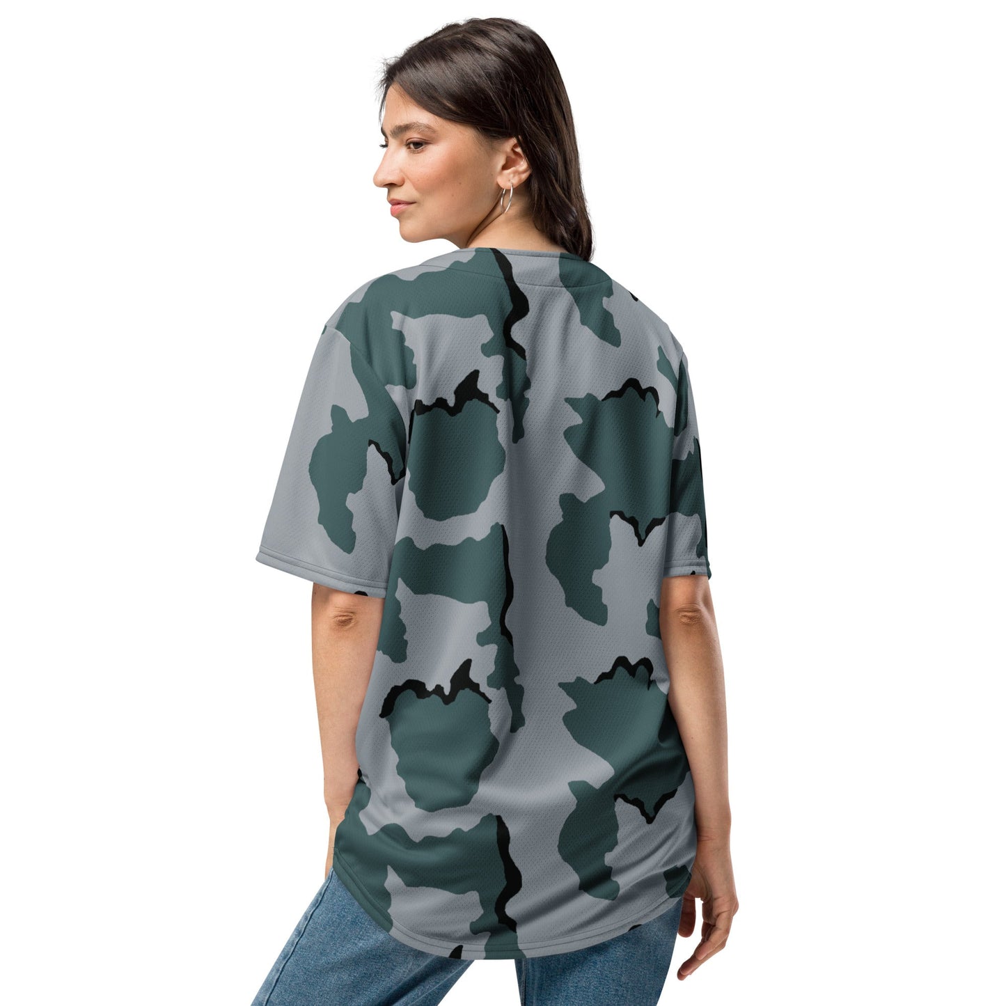 American Coffee Stain Urban CAMO baseball jersey - Baseball Jerseys