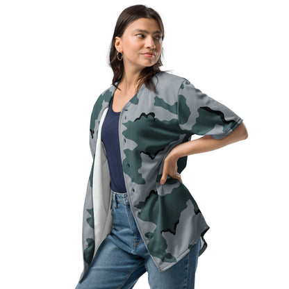 American Coffee Stain Urban CAMO baseball jersey - Baseball Jerseys