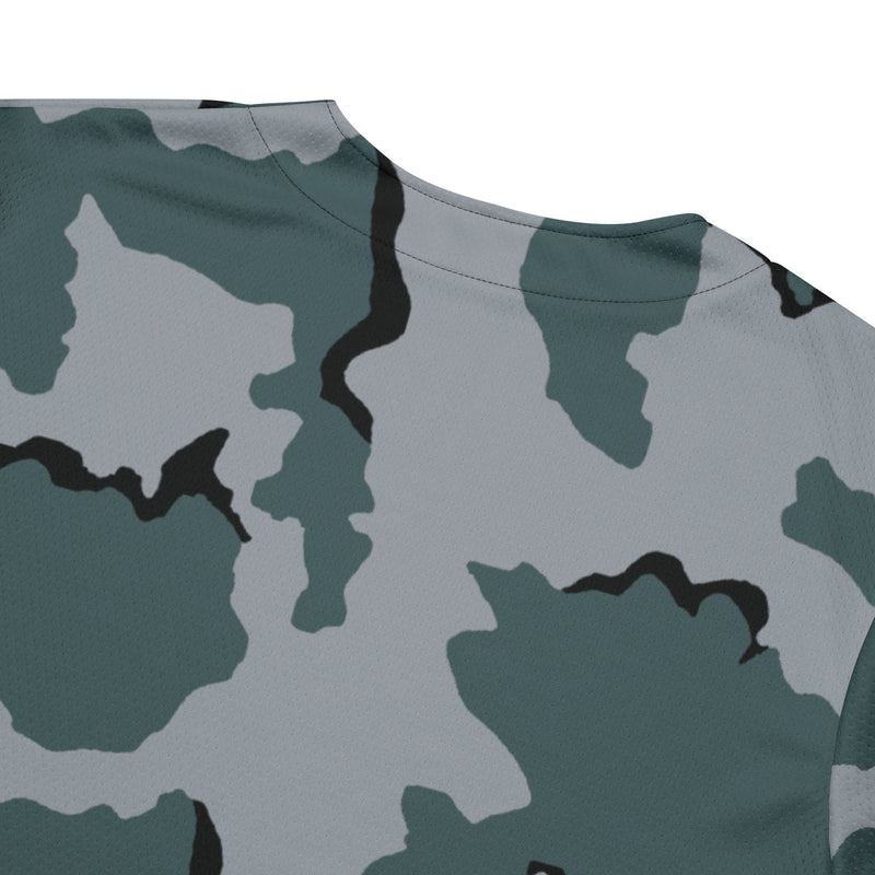 Coffee Stain Urban CAMO Unisex Baseball Jersey