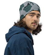 Coffee Stain Urban CAMO Beanie - Head