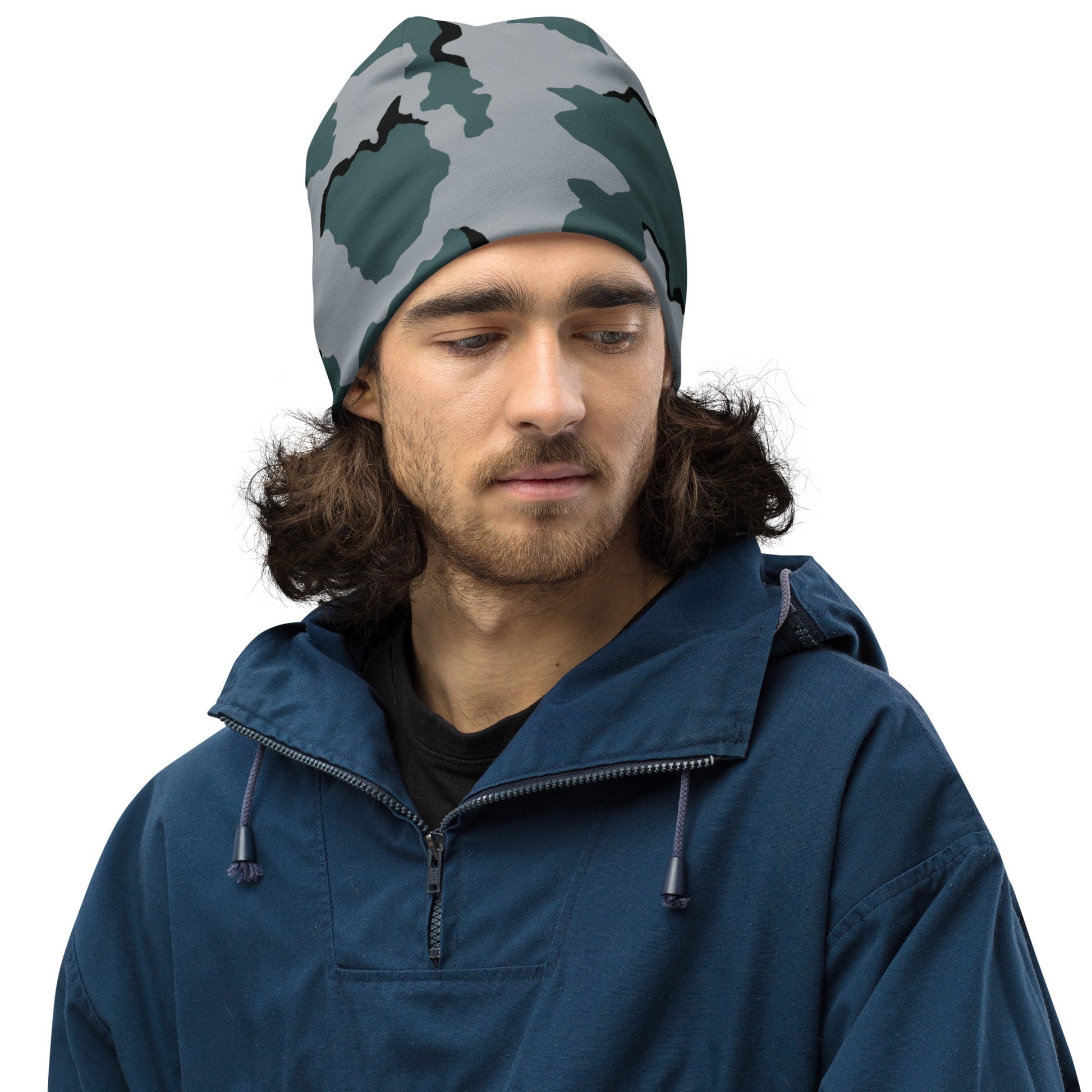 American Coffee Stain Urban CAMO Beanie - Beanies
