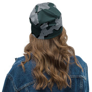 Coffee Stain Urban CAMO Beanie - Head