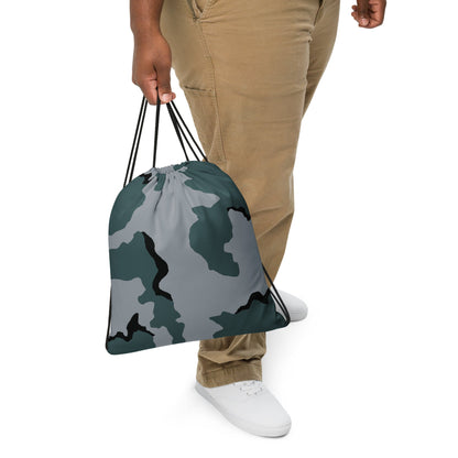 American Coffee Stain Urban CAMO Drawstring Bag - Bags