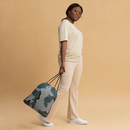 American Coffee Stain Urban CAMO Drawstring Bag - Bags