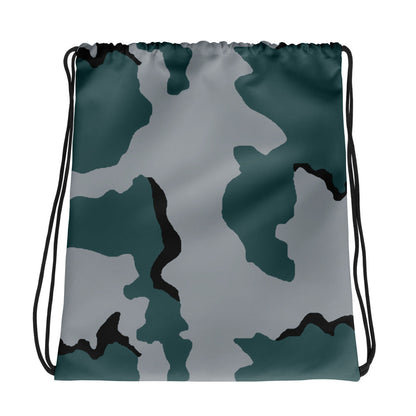 American Coffee Stain Urban CAMO Drawstring Bag - Bags