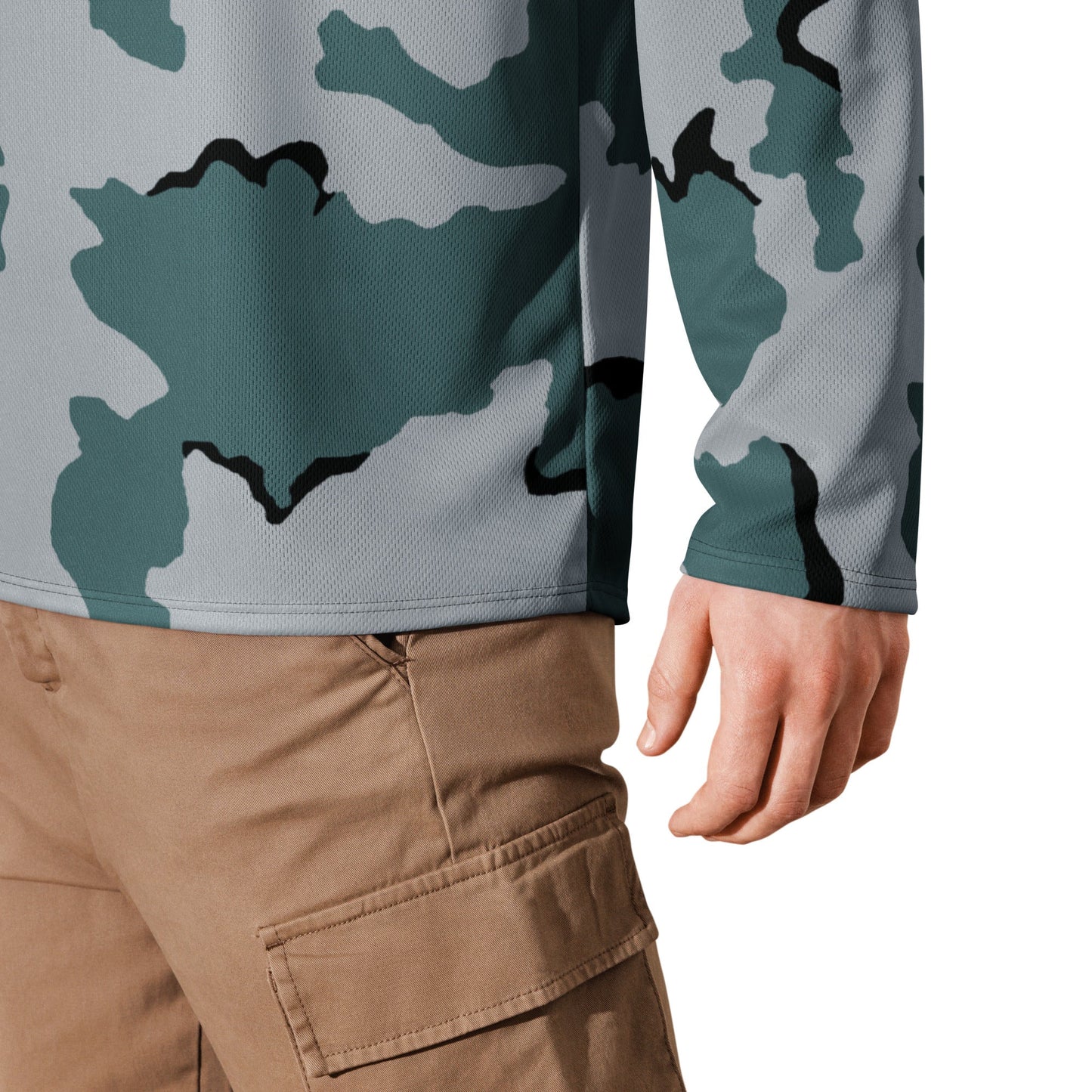 American Coffee Stain Urban CAMO hockey fan jersey - Hockey Jerseys