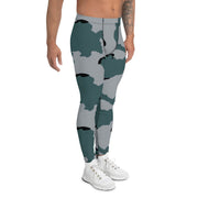 Coffee Stain Urban CAMO Mens Leggings