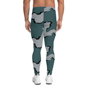 Coffee Stain Urban CAMO Mens Leggings