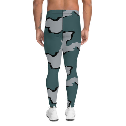 American Coffee Stain Urban CAMO Mens Leggings