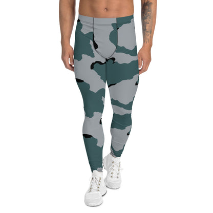 American Coffee Stain Urban CAMO Mens Leggings - XS