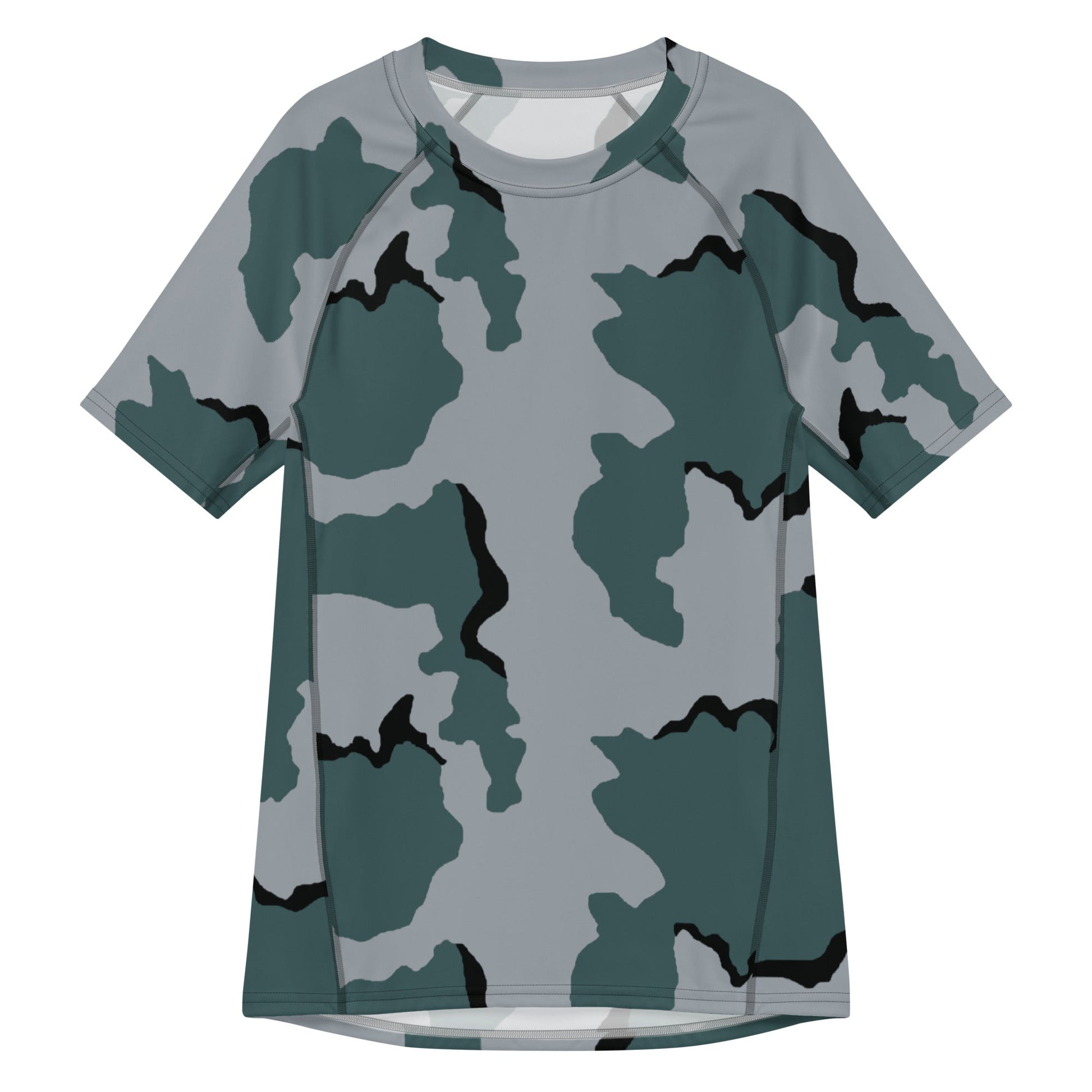 American Coffee Stain Urban CAMO Mens Short-Sleeve Rash Guard - 2XS - Short-sleeve Guards