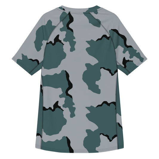 American Coffee Stain Urban CAMO Mens Short-Sleeve Rash Guard - Short-sleeve Guards