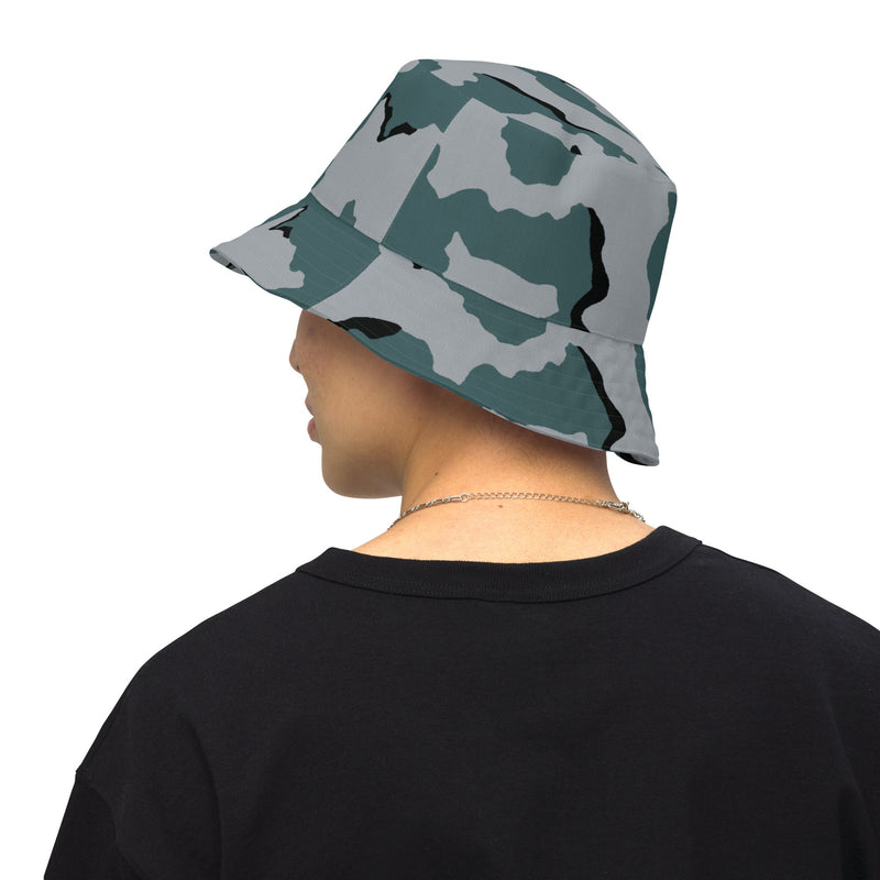 Coffee Stain Urban CAMO Reversible Bucket Hat - XS