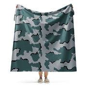 Coffee Stain Urban CAMO Sherpa Blanket - 60″×80″