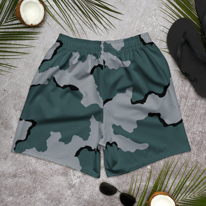 American Coffee Stain Urban CAMO Unisex Athletic Long Shorts