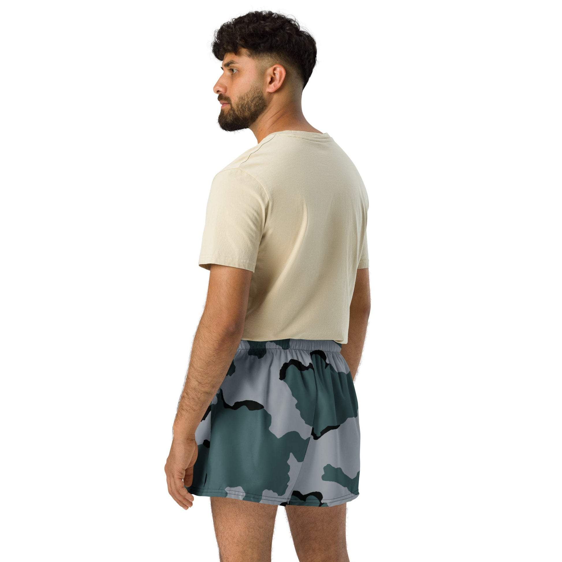 American Coffee Stain Urban CAMO Unisex Athletic Shorts