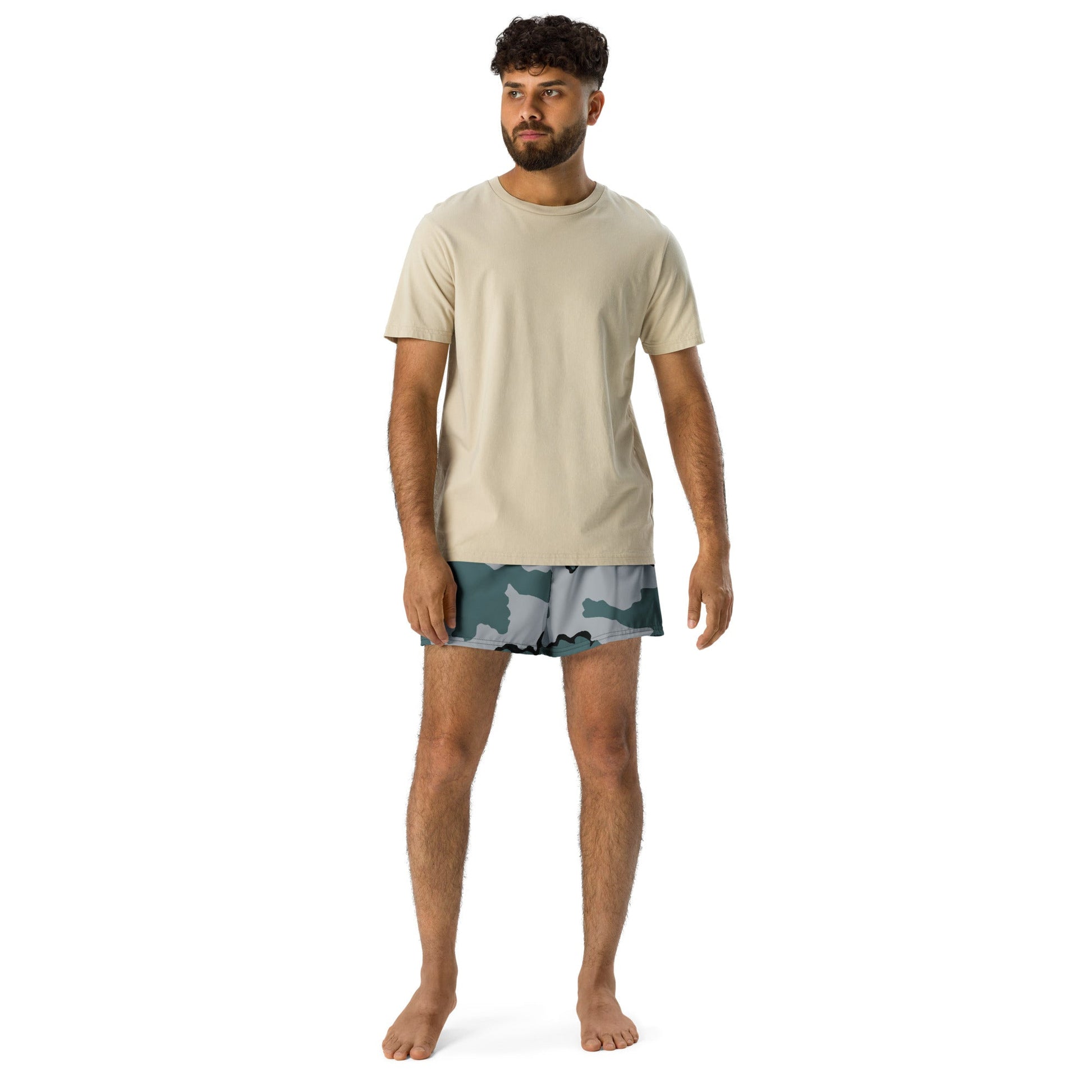 American Coffee Stain Urban CAMO Unisex Athletic Shorts
