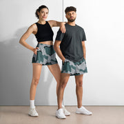 Coffee Stain Urban CAMO Unisex Athletic Shorts