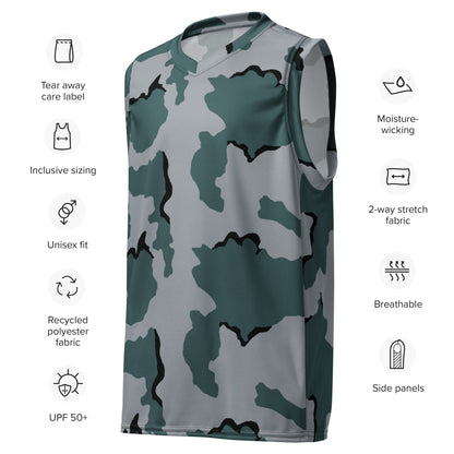 American Coffee Stain Urban CAMO Unisex Basketball Jersey
