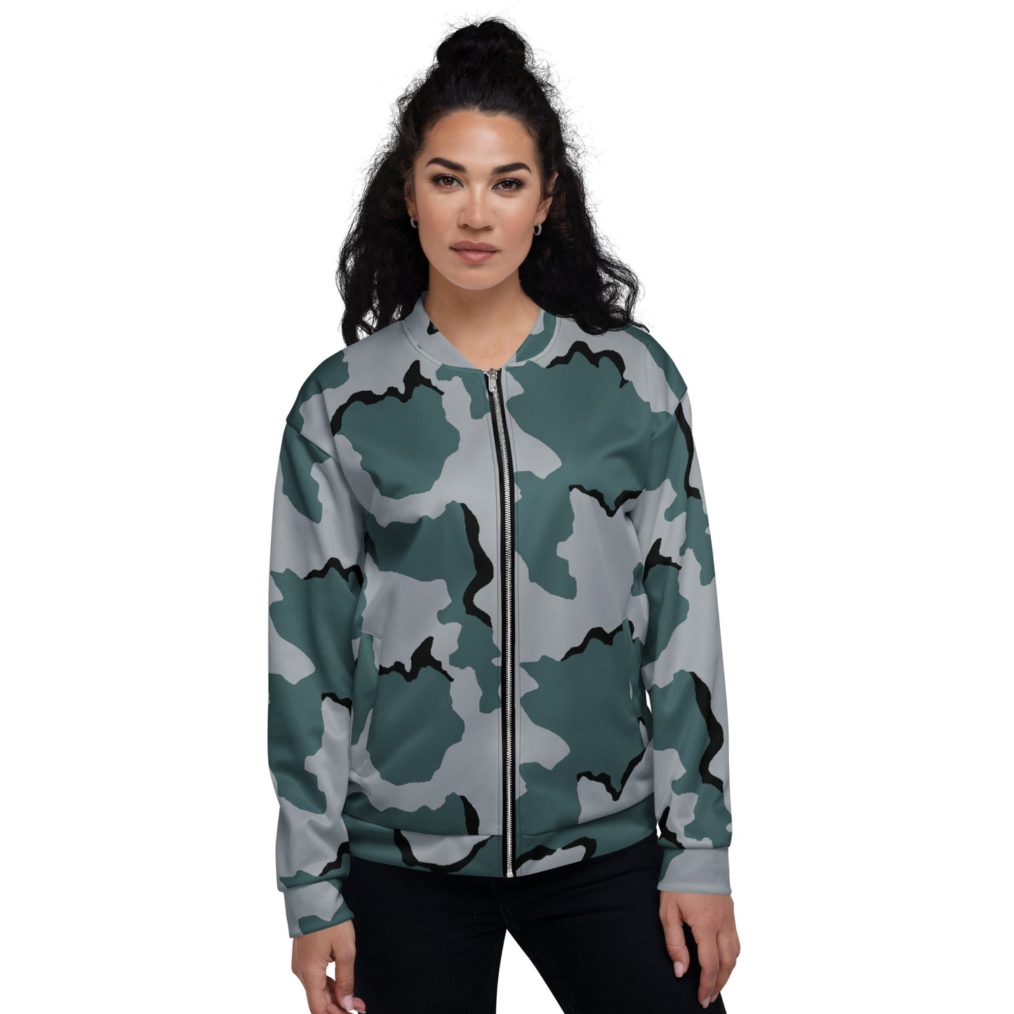American Coffee Stain Urban CAMO Unisex Bomber Jacket - Jackets